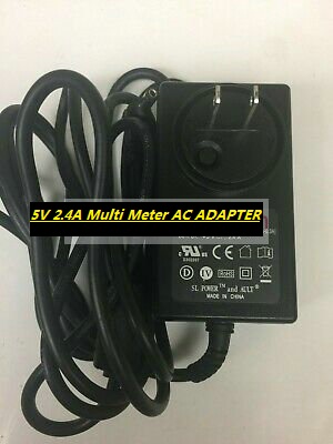 *Brand NEW* 5V 2.4A Multi Meter AC ADAPTER SL&AULT MENB1020A0500B02 Medical Power Supply
